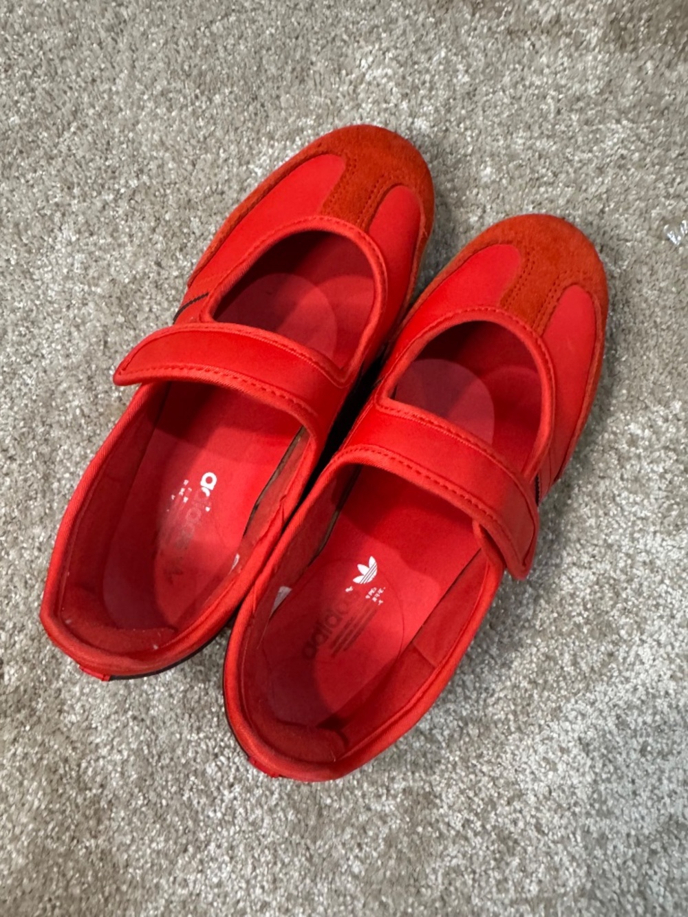 red Adidas samba mary jane - Picture 4 of 8